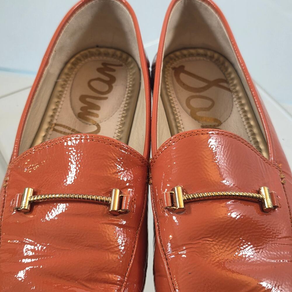 Sam Edelman Tan Leather Loraine Loafers with Horsebit Detail Women's Size 7M - Picture 10 of 12